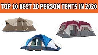 Top 10 Best 10 Person Tents in 2020 Reviews