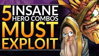 5 STRONGEST HERO COMBOS to SPAM in Patch 7.25c - Best Tips and Tricks - Dota 2 Pro Guide