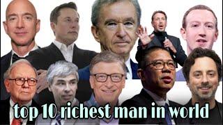 Top 10 richest man in the world 2021 ll research book