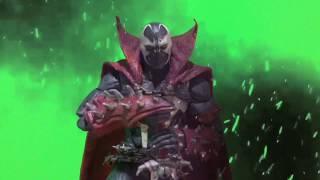 THE BEST SPAWN FIGURE IN THE WORLD!!! MCFARLANE TOYS MORTAL KOMBAT DELUXE SPAWN FIGURE!!!