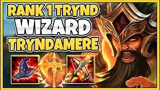 #1 TRYNDAMERE WORLD SEASON 10 AP TRYND BUILD! (ONE-SHOT SPINS) - League of Legends