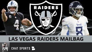 Raiders Rumors On Derek Carr vs. Marcus Mariota, 2020 NFL Draft Class Impact, & Playoffs | Mailbag