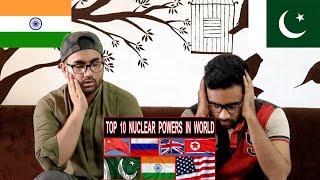 Pakistani reacts to 10 सबसे शक्तिशाली परमाणु देश | Top 10 NUCLEAR POWER Countries in the World