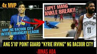 KILALANIN ANG 5'10" POINT GUARD "ANKLE BREAKER KING" NG SINEGUELASAN BACOOR CITY -JONAS ADA