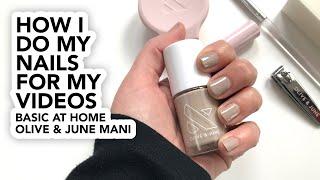 The Olive & June Home Mani (by a non-beauty or fashion kind of blogger)