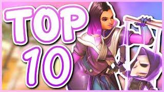 Overwatch - TOP 10 BEST EMOTES IN OVERWATCH