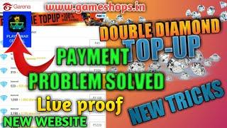 Gamershop payment problem solved // Double diamond top up // #alone_gamer #double_diamond #top_up