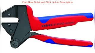 Top 10 KNIPEX Tools 97 43 200 Crimp Master System Pliers for Exchangeable Crimp Profiles