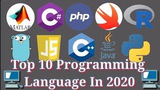 Top 10 Best Programming Languages To Learn In 2020(For Job & Future)