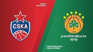 CSKA Moscow - Panathinaikos OPAP Athens Highlights | Turkish Airlines EuroLeague, RS Round 17