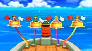Mario Party: The Top 100 - Mario Vs Luigi Vs Peach Vs Daisy (Master COM)