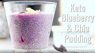 KETO RECIPES (2020) - Keto Blueberry Pudding