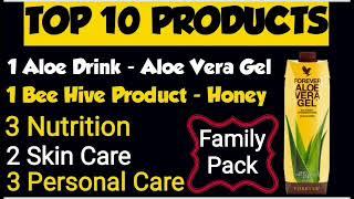 Forever Living Family Pack Top 10 Products