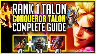 The ULTIMATE Season 10 Conqueror TALON Guide - BEST Tips to WIN - Combos & Tricks l Challenger Guide