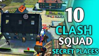 Top 10 Clash Squad Tips and Tricks || Clash Squad Secret Place Free Fire
