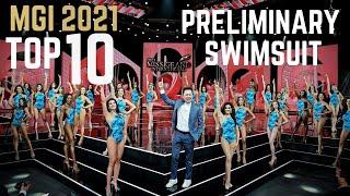 TOP 10 Preliminary Swimsuit! Miss Grand International [MGI 2021]