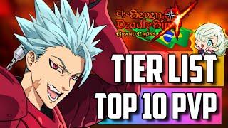 TIER LIST OS 10 MELHORES HERÓIS PARA PVP GLOBAL - THE SEVEN DEADLY SINS GRAND CROSS #11