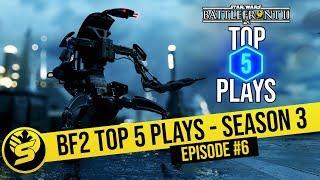 Droideka team-wipes, 10-man seismic charges & more - Battlefront 2 TOP 5 PLAYS S03 E06