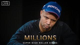 Турнир #2 по холдему с бай-ином $25,000 | День 1 | MILLIONS Super High Roller Series Sochi 2020