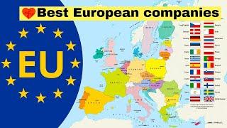 Top 10 Companies in Europe || 2020