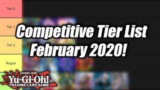 Yu-Gi-Oh! Tier List for the Competitive February 2020 Format!