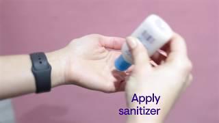 Coronavirus | How to use hand sanitizer effectively