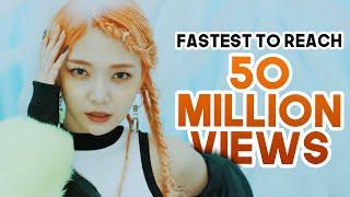 FASTEST KPOP GROUPS MUSIC VIDEOS TO REACH 50 MILLION VIEWS