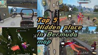 NEW TOP HIDDEN PLACES IN FREE FIRE BERMUDA-2020 || NEW HIDDEN PLACE AFTER UPDATE