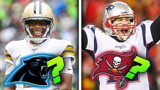 PREDICTING How These 10 QBs Will Fare On Their NEW TEAMS (Tom Brady, Teddy Bridgewater & more)