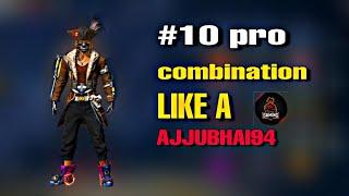 TOP 10 PRO COMBINATION 2020 FREE FIRE | @Nikhilgaming