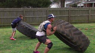 North Carolina Father, Son Set Up Backyard Gym After North Carolina Closes All Gyms