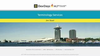 Jim Steel - Terminology Services | DevDays 2019 Amsterdam