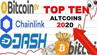 TOP TEN ALTCOINS TO EXPLODE IN 2020 (TOP 10 BEST ALTCOINS TO BUY)