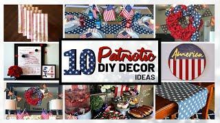 ⭐Absolute Top 10 Best 4th of July DIY Home DECOR Projects on a Budget!