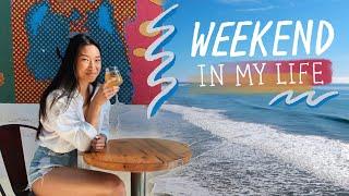 WEEKEND IN MY LIFE | Visiting Friends + First Time in Santa Barbara!