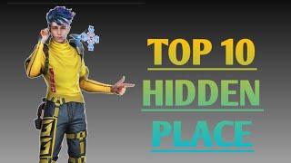 Top 10 hidden place in bermuda map in free fire