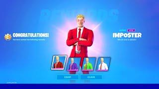 Unlock 11 NEW ITEMS in the Fortnite IMPOSTER Update!