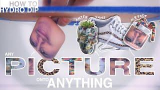 Hydro Dipping  (HOW TO) AirPods, Vans shoes, & Planter + (giveaway)