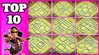 Top 10 New Th13 War Base Anti 2 Star With Link (2020) Town Hall 13 War Base Copy Link.Clash Of Clans
