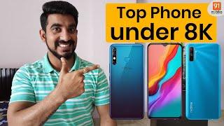 Top 5 smartphones under Rs 8,000 | April 2020 [Hindi]