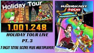Reaching 1 MILLION SCORE For Holiday Tour! - TOP 10 - Mario Kart Mobile