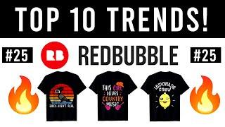 Top 10 Redbubble Trends of the Week #25 | "BIRDS AREN'T REAL!" 