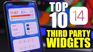 Top 10 - iOS 14 THIRD PARTY Home Screen WIDGETS !