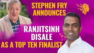 Stephen Fry Announces Ranjitsinh Disale  As A Top 10 Finalist | Global Teacher Prize 2020