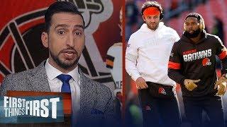 Baker Mayfield & Odell Beckham Jr are set for a Browns bounce back — Nick | NFL | FIRST THINGS FIRST