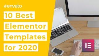 10 Best Elementor Page Builder Templates for 2020