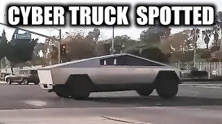 Tesla Cyber Truck Spotted On Public Streets