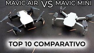 TOP 10 DIFERENÇAS MAVIC MINI VS MAVIC AIR - COMPARATIVO