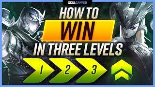 How to WIN in Three Levels on ANY Top Laner! - Top Guide