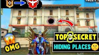 Top 10 hiding place in bermuda //FREE FIRE 